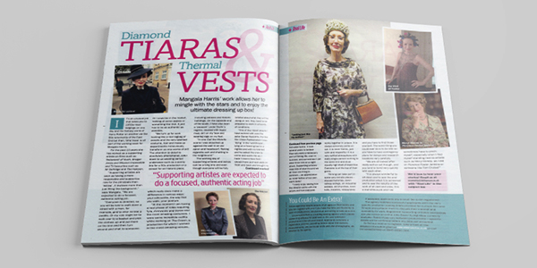 Film and TV supporting artiste Mangala Harris has been interviewed by My Weekly magazine. Read more about her experiences working in the film and TV industry with Uni-versal Extras.