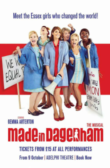 Uni-versal Extras supplied casting services the Made In Dagenham West End Musical marketing campaign.