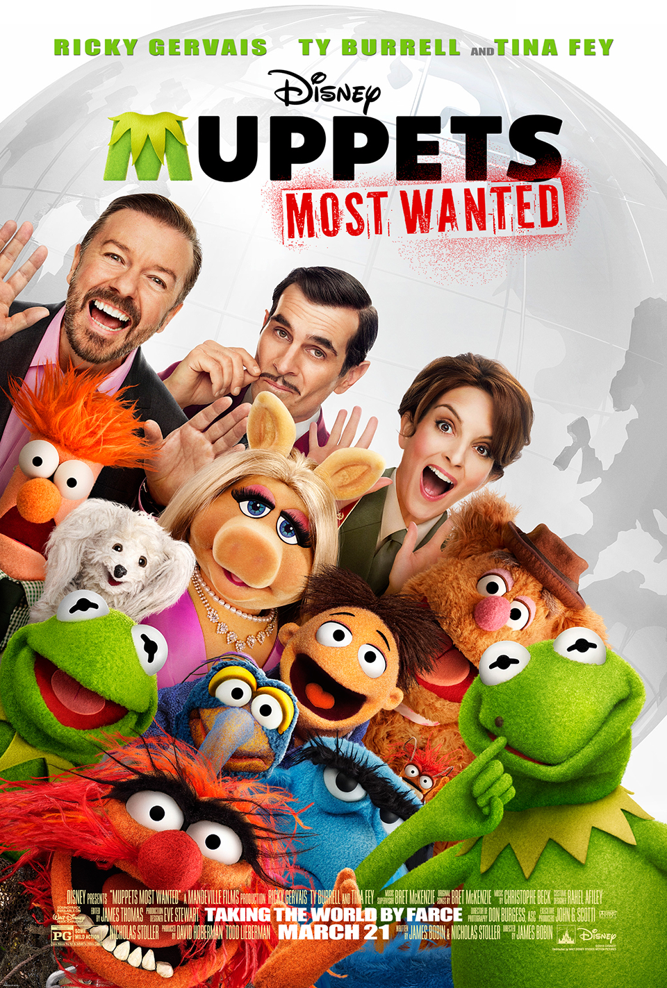 Muppets Most Wanted (2014) Feature Film :: Uni-versal Extras