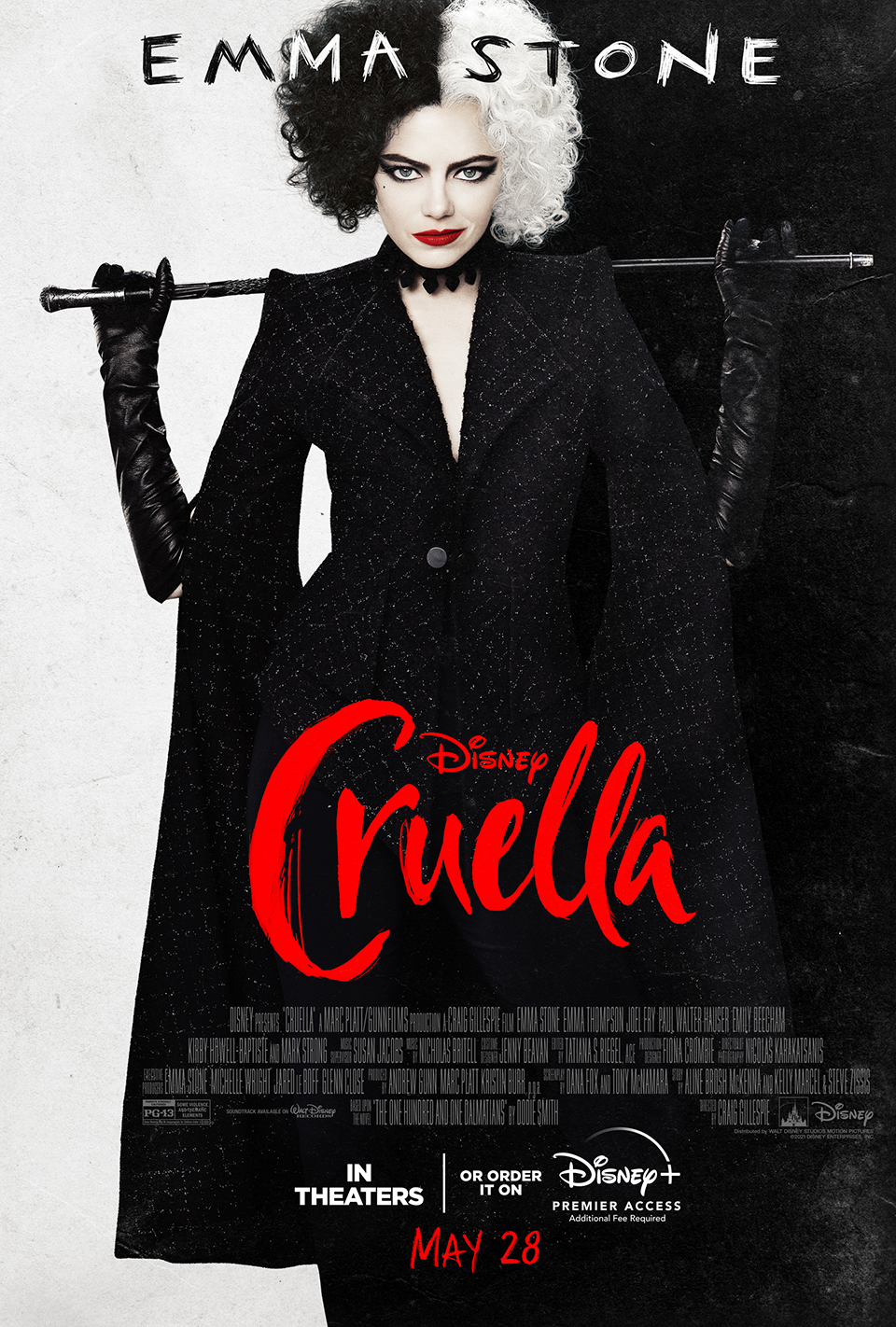 Uni-versal Extras supplied extras for Cruella