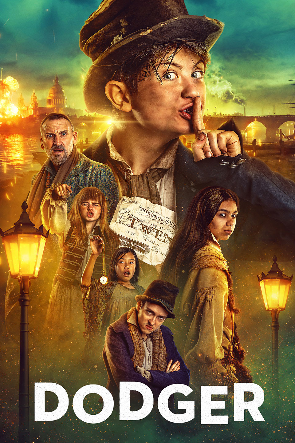 Dodger (2022) BBC TV Series Official Poster :: Uni-versal Extras