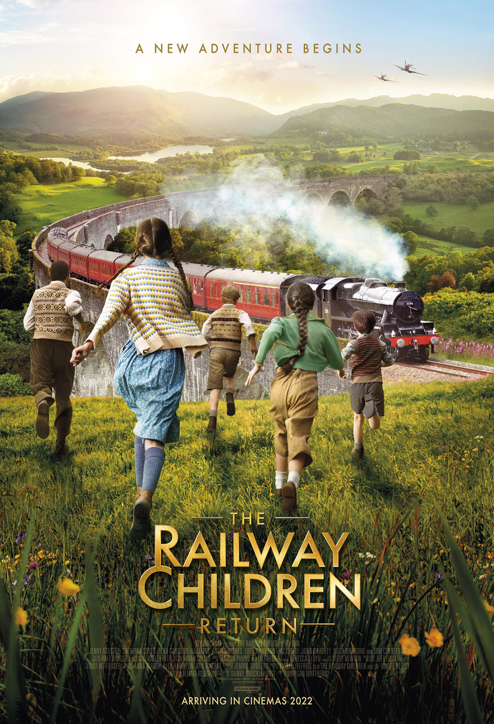 The Railway Children Return (2022) Feature Film Poster :: Uni-versal Extras