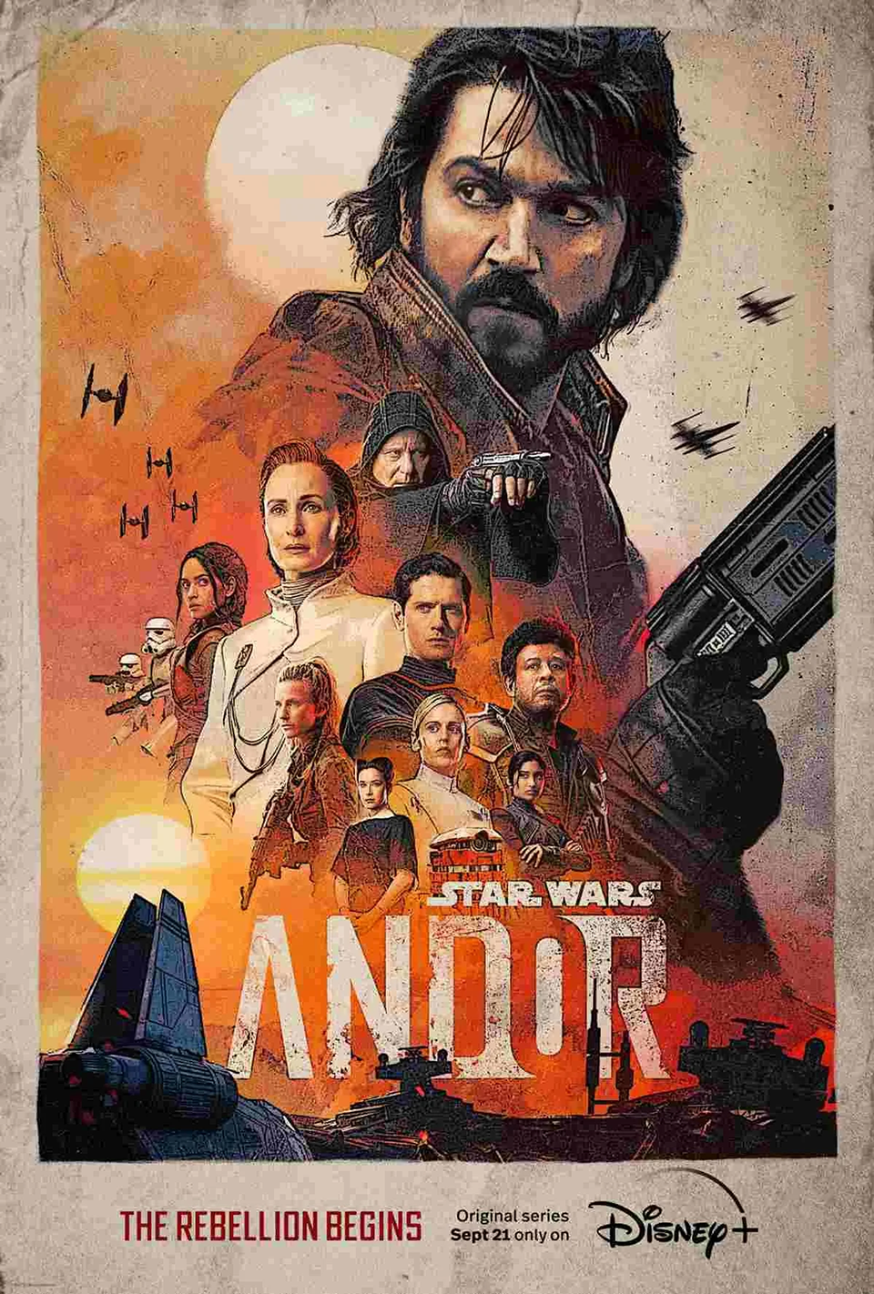 Andor (2022) TV Series Poster :: Uni-versal Extras