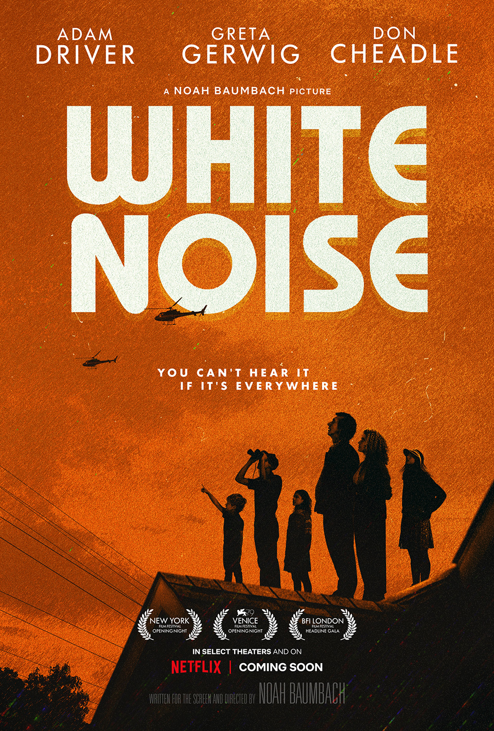 White Noise (2022) Feature Film Poster :: Uni-versal Extras