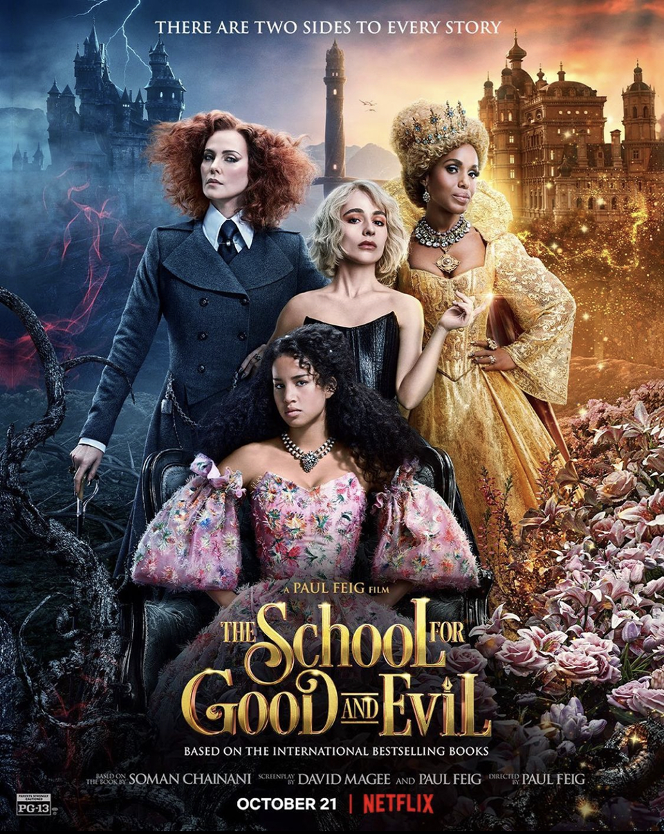The School for Good and Evil (2022) Feature Film Poster :: Uni-versal Extras