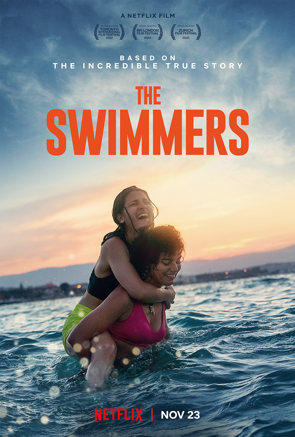 The Swimmers (2022) Feature Film Poster :: Uni-versal Extras