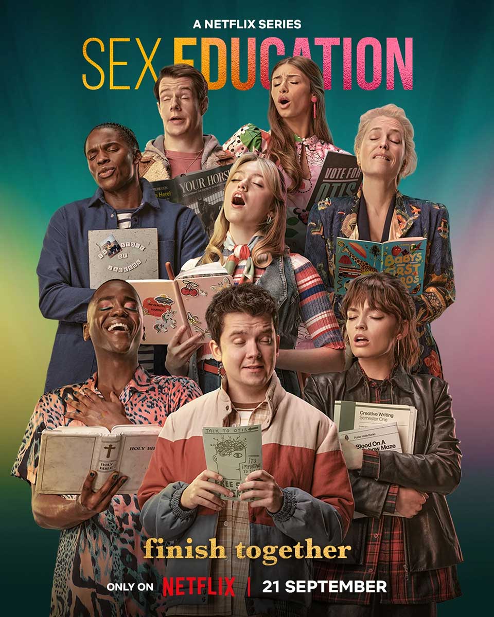 Sex Education - Series 4 (2023) TV Series Poster | Uni-versal Extras