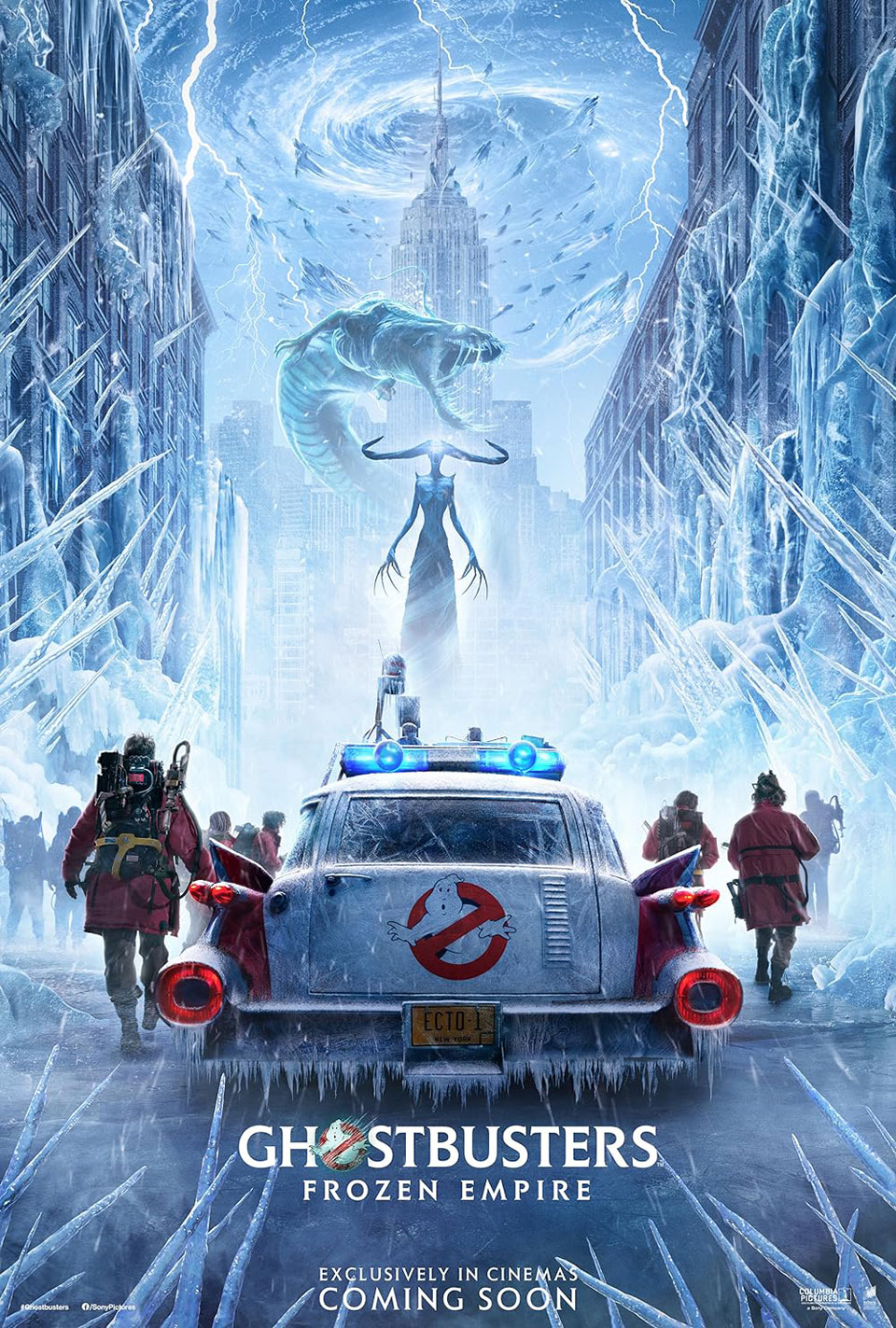 Ghostbusters: Frozen Empire (2024) Feature Film | Uni-versal Extras