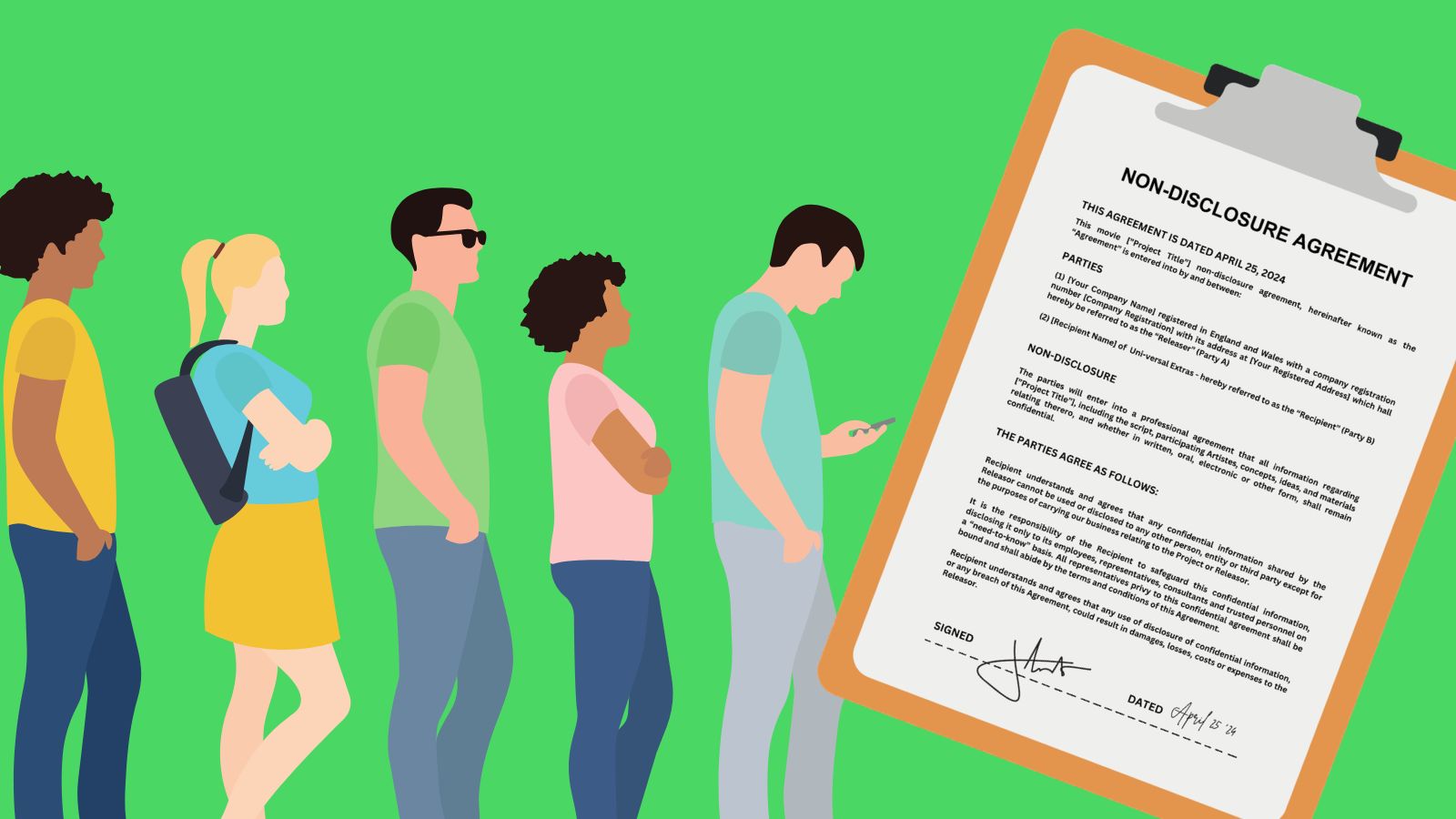 What is a non-disclosure agreement