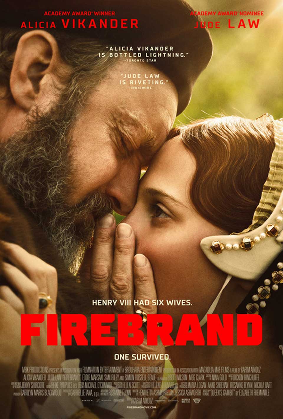 Firebrand (2024) Feature Film Poster | Uni-versal Extras