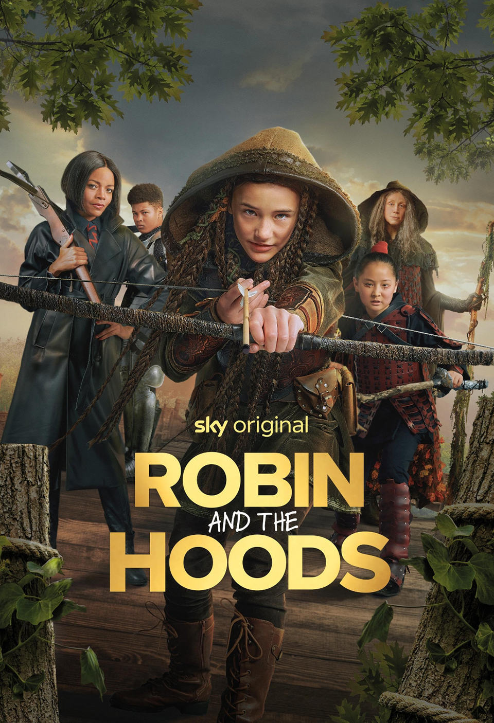 Poster for Robin and the Hoods [2024] Sky Original Feature Film