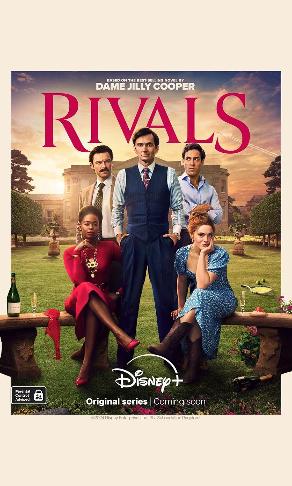 Rivals TV Show Poster for Disney+