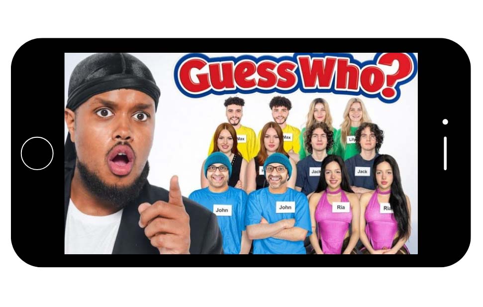 Guess Who iphone youtube