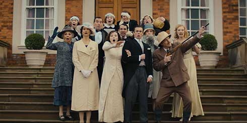 Fackham Hall Cast Film Still