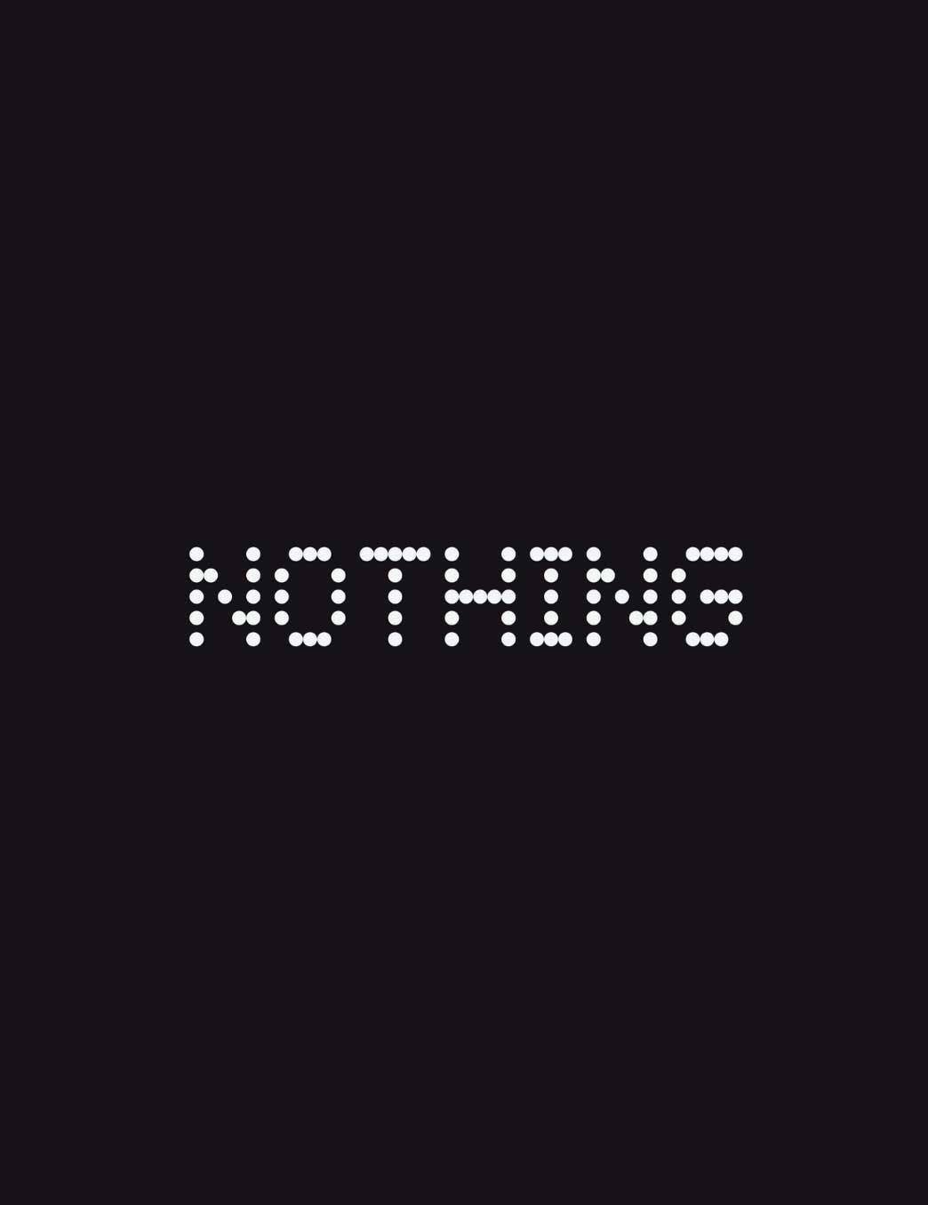Nothing Technology Logo - 'We Marathon in Nothing' Campaign