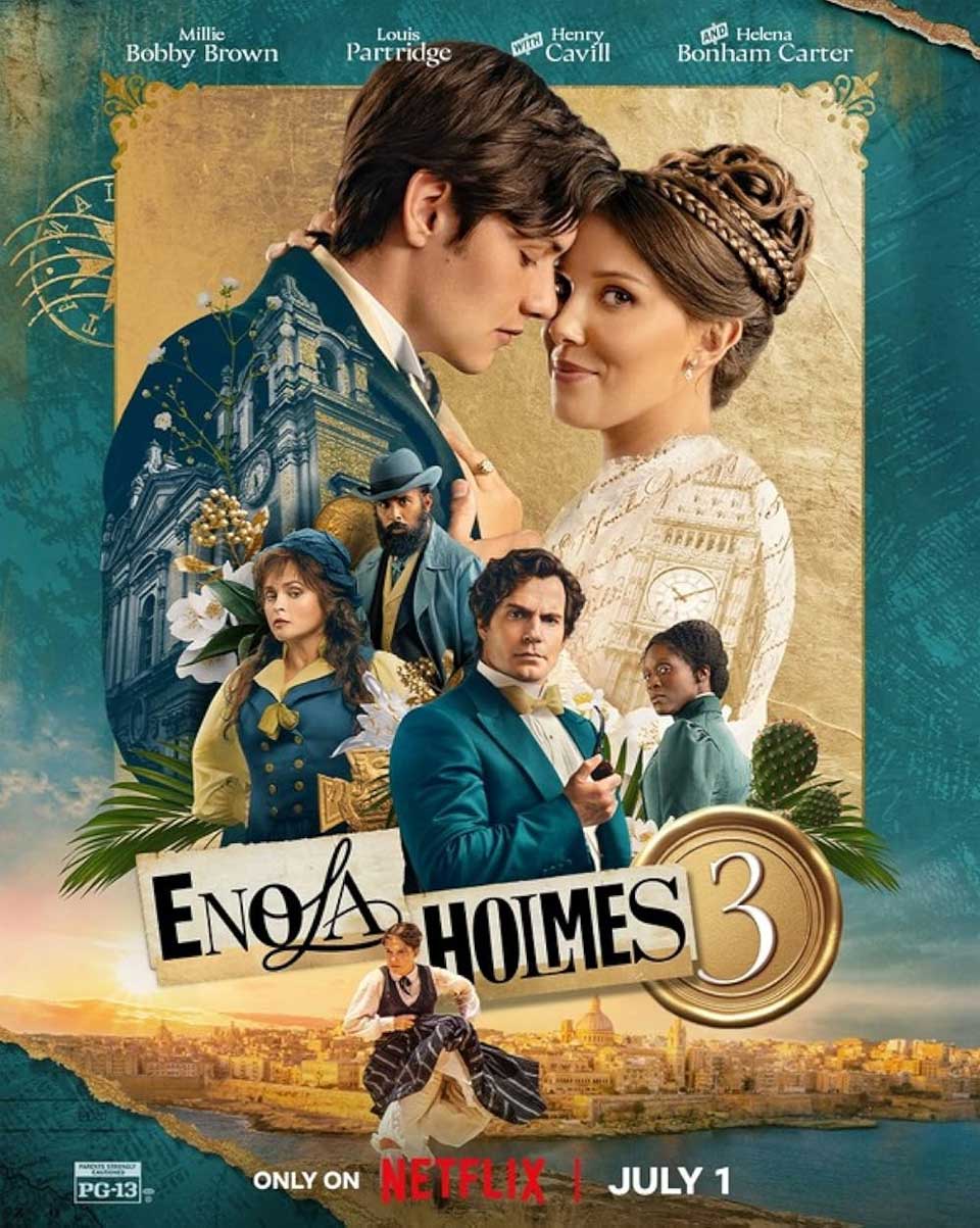 Enola Holmes 3 (2026) Feature Film Poster