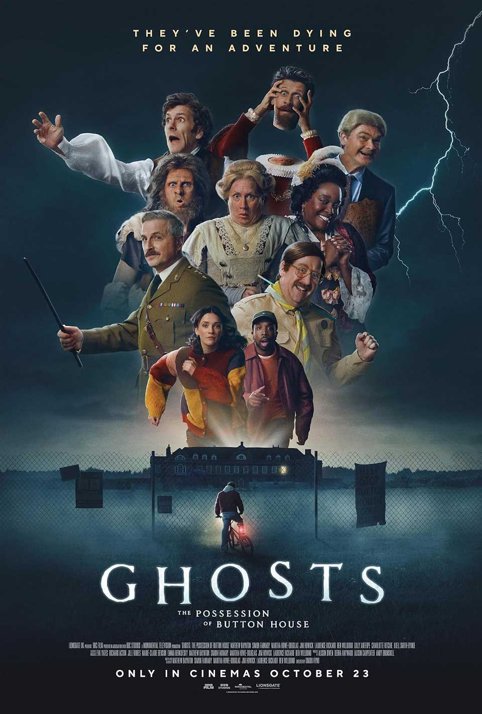 Ghosts - The Possession of Button House (2026) Feature Film Poster