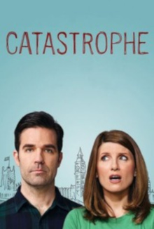 Universal Extras provided supporting artists for the Amazon Prime series CatastropheSeason 4, promotional photo-shoot.