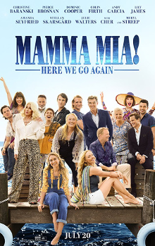 Uni-versal Extras supplied casting support at Shepperton Studios for Mamma Mia! Here We Go Again. film extra